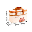 Axyaa Insulated Lunch Bag: Large Capacity, Waterproof, Thermal Food Storage Bag.