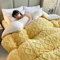 Axyaa Super Thick Lamb Cashmere Weighted Blanket - Winter Warmth & Comfort