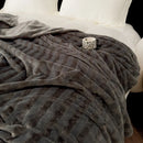 Axyaa Big Bubble Fur Grade I Blanket - 430g Blanket for Office, Nap, Student Dorm