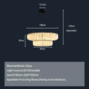 Axyaa Luxury Glass Chandelier for Elegant Living & Dining Spaces