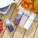 Axyaa 40/80ml Plastic Condiment Squeeze Bottle for Kitchen Seasoning