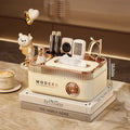 Axyaa Tissue Box Remote Storage Luxury Table Decor