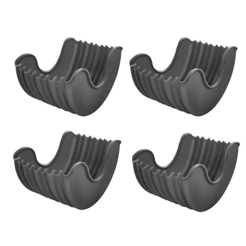 Silicone Burger Tray: Reusable Sandwich Holder by Axyaa for Kitchen Storage