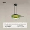 Axyaa Glass Pendant Lamp LED Chandelier for Home Decor