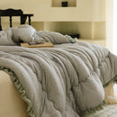 Axyaa Cloud Marshmallow Knitted Cotton Lace Soybean Fiber Quilt Core