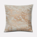 Rose Gold Patterned Digital Print Pillow Covers for Sofa, Bedroom, Car by Axyaa