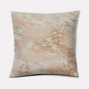 Rose Gold Patterned Digital Print Pillow Covers for Sofa, Bedroom, Car by Axyaa