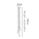 Axyaa Crystal Ball LED Chandelier for Living Room, Kitchen, Staircase, Mall, Villa, Hotel, Loft