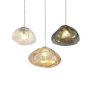 Axyaa Nordic Glass LED Pendant Chandeliers for Kitchen, Bedside, Staircase