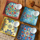 Axyaa Ceramic Dumpling Plate Set