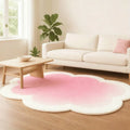 Axyaa Plush Solid Color Rug for Living Room, Bedroom, or Cloakroom