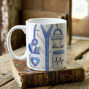 Axyaa Doctor Theme Ceramic Mug | Personalized Coffee Mug for Men and Women
