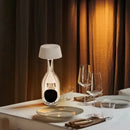 Axyaa LED Wine Headlights Table Lamps: USB Charging, Ambiance Lighting for Bar & Coffee Shop