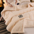 Axyaa Winter Velvet Blanket | Cozy & Weighted | Single/Double Bed Size