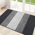 Axyaa Absorbent Bathroom Foot Mat: Non-slip Quick Drying Bath Rug