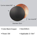 Axyaa Eclipse LED Wall Light for Home Decor & Lighting