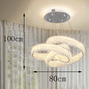 Axyaa Modern Dining Room Pendant Lights Indoor Chandeliers LED Hanging Ceiling Lamp