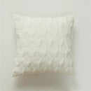 Axyaa Plush Pillow Cover 45x45cm Cozy Cushion for Home Living Room Sofa