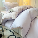 Axyaa Modern Bed Sheet Set, Polished Quilt Cover, Single Three-Piece