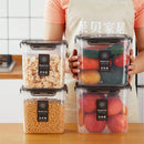 Axyaa Food Storage Canister Set | Keep Grains Fresh in Sealed Containers & Dispensers