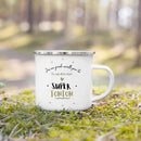 Axyaa Unbreakable Porcelain Mugs 2 Colors Camping Breakfast Coffee Cup