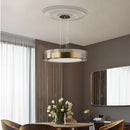 Axyaa Luxury LED Chandelier: Modern Minimalist Master Bedroom Home Decor