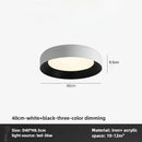 Axyaa Nordic Minimal LED Ceiling Light for Home Decor, Indoor Flush Mount Lighting