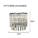 Axyaa Modern Crystal LED Chandeliers in Chrome/Gold for Elegant Decor