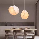 Axyaa Nordic Silk Chandelier: French Vintage LED Lighting for Living Room, Bedroom, Dining Room