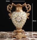 Axyaa Resin Vase Dried Flower Arrangement Plate Home Decor
