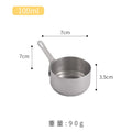 Axyaa Stainless Steel Seasoning Cups Set for Steak and Sauce - Small and Stylish