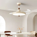 Axyaa Hidden Ceiling Fan Lights: High Wind LED Energy-saving Silent Lamps for Living Room