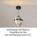 Axyaa LED Modern Ceiling Chandelier for Home Lighting, 110-220V