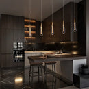 Axyaa Crystal Meteor Shower Pendant Lights: Nordic Postmodern LED Luxury Lamp