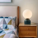 Axyaa Marble Glass Table Lamp - Nordic Modern Green Living Room Bedroom Study Lamp