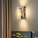 Axyaa Stone Wall Light Sconce for Parlor Bathroom Bedroom Aisle