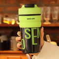 Axyaa 550ml Tritan Sports Water Bottle for Girls: Large Capacity, Double Drinking, Portable Straw Cup