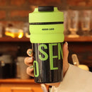 Axyaa 550ml Tritan Sports Water Bottle for Girls: Large Capacity, Double Drinking, Portable Straw Cup