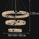 Axyaa Dining Room Chandelier Pendant Light LED Ceiling Lamp for Living Room