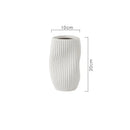 Axyaa Ceramic Flower Vase: Elegant Nordic Home Decor Ornament