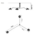 Modern Nordic Spider Claw Chandelier by Axyaa - LED Lighting for Home Decor