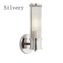 Axyaa Nordic Luxury Crystal LED Brass Wall Lamp for Modern Room Decoration