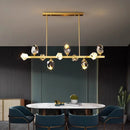 Axyaa Modern LED Chandeliers for Dining Room Pendant Lights, Indoor Ceiling Hanging Lamps