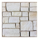 Axyaa 3D Faux Stone Self-Adhesive Wall Panels, TV Background Tiles, Water/Mold Resistant, 30x30cm