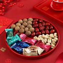 Axyaa Chinese Wedding Wooden Tray Set - Home Decor & Tea Serving Essentials