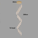 Axyaa LED Chandeliers | Modern Pendant Lights for Living and Dining Room