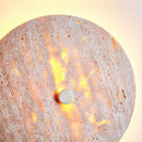 Axyaa Art Deco Natural Stone LED Wall Lamp for Living Room Bedroom Kitchen Stairs