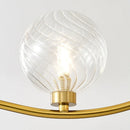 Axyaa Minimalist Acrylic Cover Chandelier Wrought Iron Lighting Fixtures
