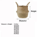 Axyaa Vegetable Hanging Basket Pot Bag, Nursery Laundry Storage Holder, Home Decor