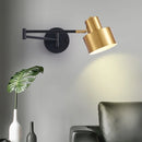 Axyaa Nordic Iron Art LED Wall Lamp for Living Room Bedroom Loft Stair Kitchen